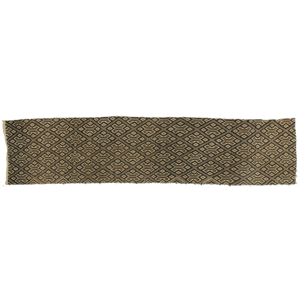 Vintage Muong Textile Blanket from Vietnam | 62" x 14" - Niger Bend