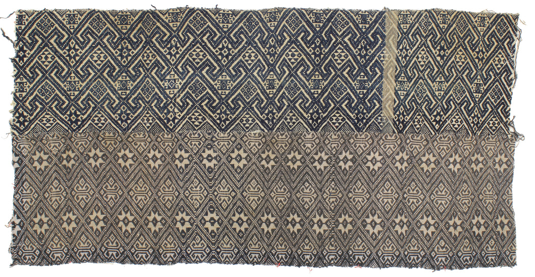 Vintage Muong Textile Blanket from Vietnam | 49" x 25" - Niger Bend