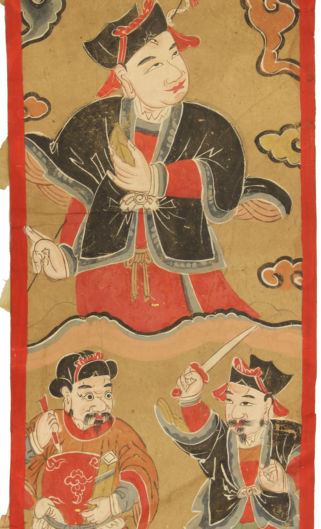 Yao (Mein) Antique Shaman Ceremonial Painting | 44" - Niger Bend