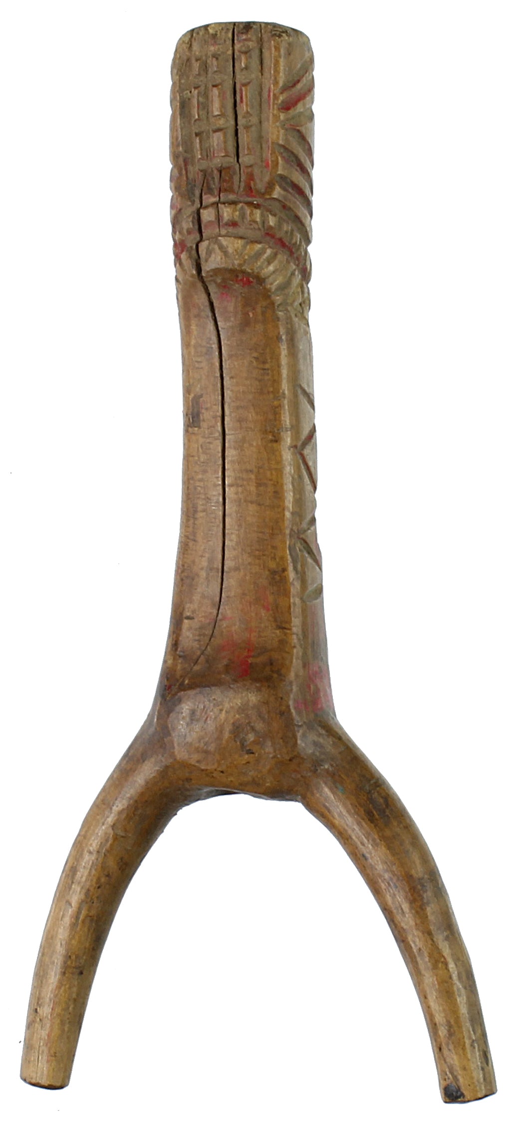 Vintage Baule Slingshot from Ivory Coast, Africa - Niger Bend