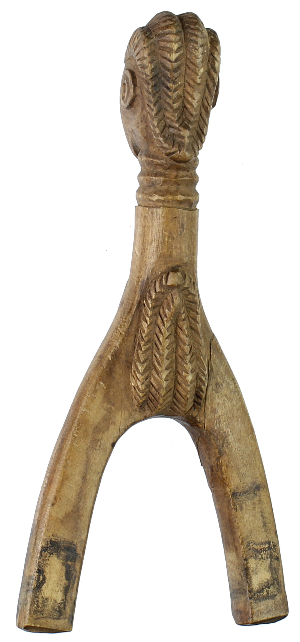 Vintage Baule Slingshot from Ivory Coast, Africa - Niger Bend