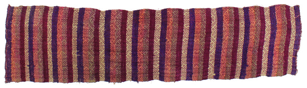 Vintage Tay Silk Quilt from Vietnam | 59" x 35" - Niger Bend