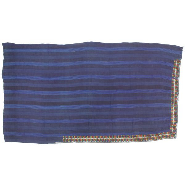 Vintage Wodaabe Textile of Nigeria | 68" x 37" - Niger Bend