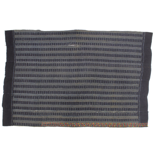 Vintage Wodaabe Textile of Nigeria | 65" x 42" - Niger Bend