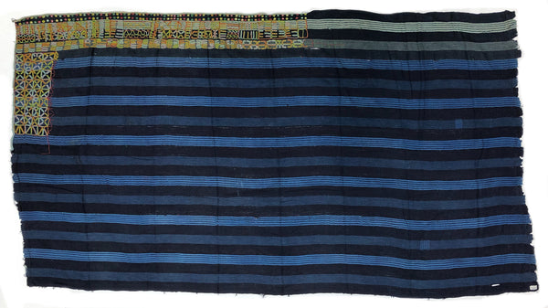 Vintage Wodaabe Textile of Nigeria - 73" x 40" - Niger Bend