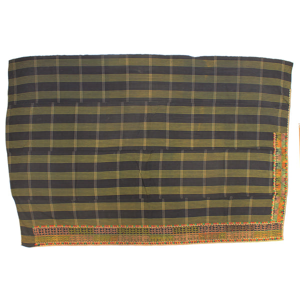 Vintage Wodaabe Textile of Nigeria - 62" x 41" - Niger Bend