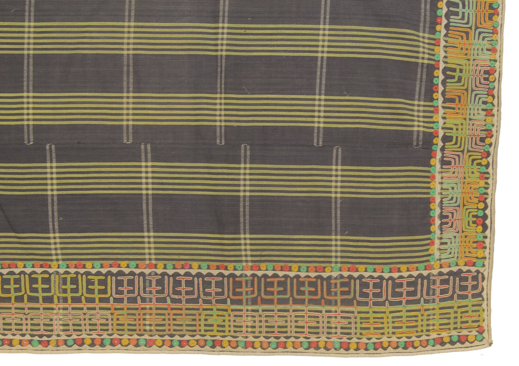 Vintage Wodaabe Textile of Nigeria - 62" x 41" - Niger Bend