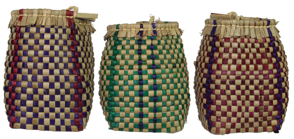 Extra Small Tote Style Basket - 4" x 3" - Niger Bend