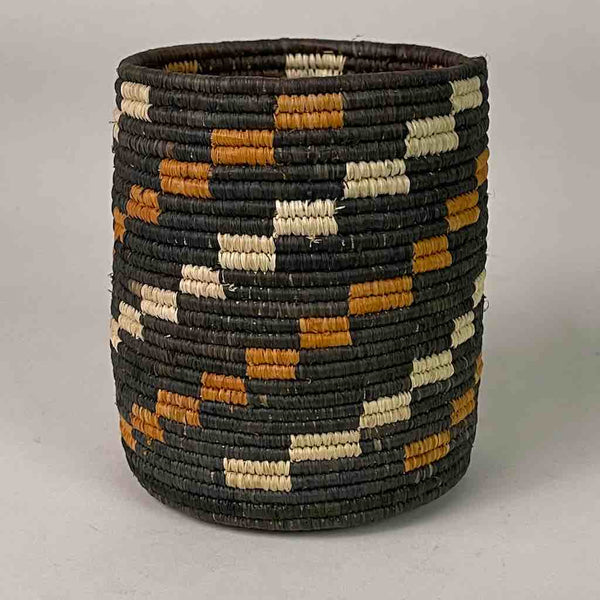 4 x 4” ascending staircase cylinder Batwa basket