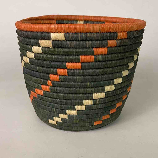 6 x 7” salmon ascending staircase Batwa basket