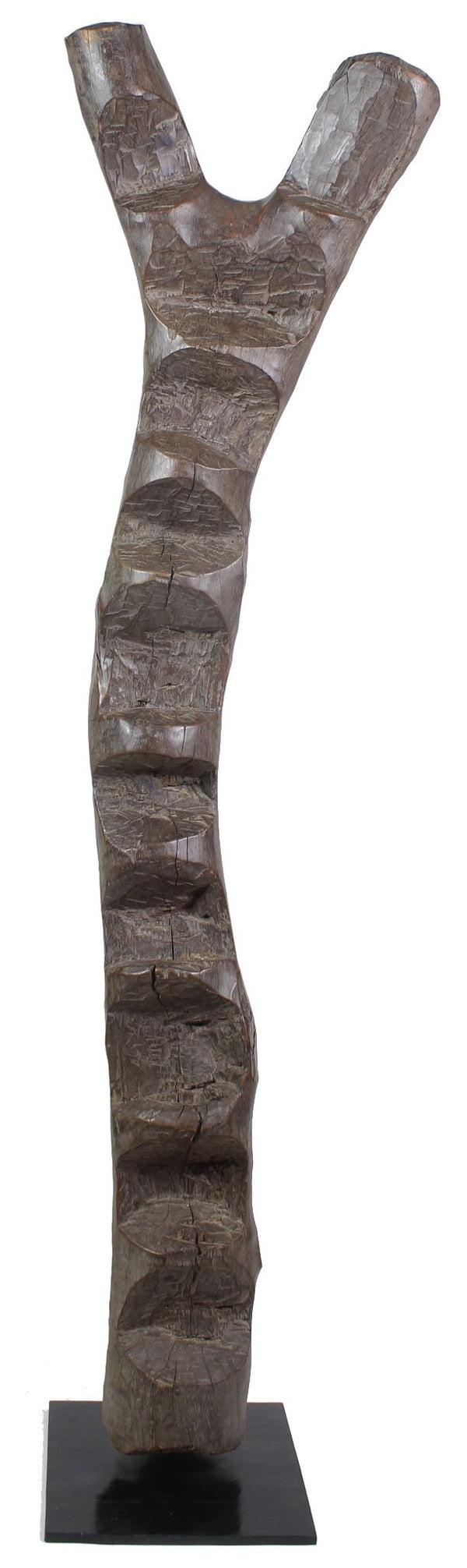 Antique African Dogon Ladder 62" x 17" - Niger Bend