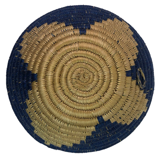 Table Basket | Coil Basket | Wall Basket | Wall Art | Fruit Bowl | Decor Basket | Patterned Handwoven African Sisal Basket | Small ~7.5"