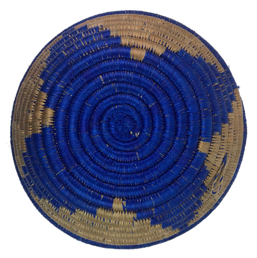 Table Basket | Coil Basket | Wall Basket | Wall Art | Fruit Bowl | Decor Basket | Patterned Handwoven African Sisal Basket | Small ~7.5"