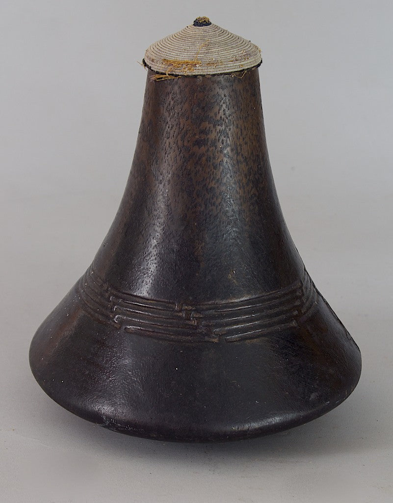 Very Old Used Authentic Teardrop Shape Bahima Milk Vessel Ekyanzi – Uganda