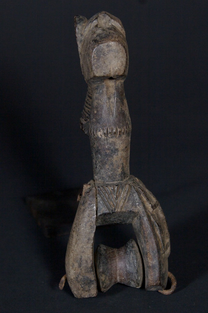 Old elephant design heddle pulley