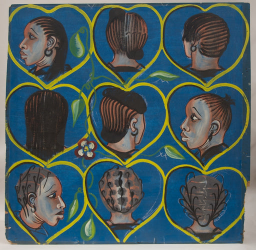 Large multiple head beauty salon sign