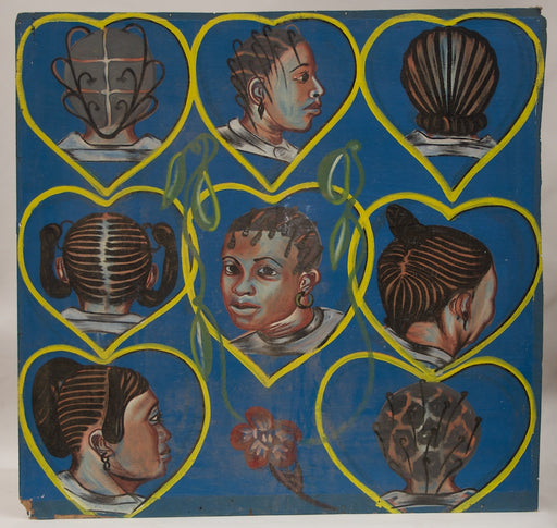 Large multiple head beauty salon sign