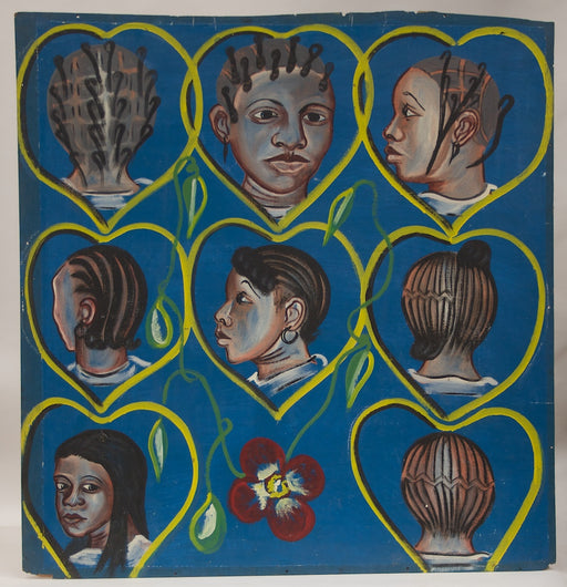 Large multiple head beauty salon sign