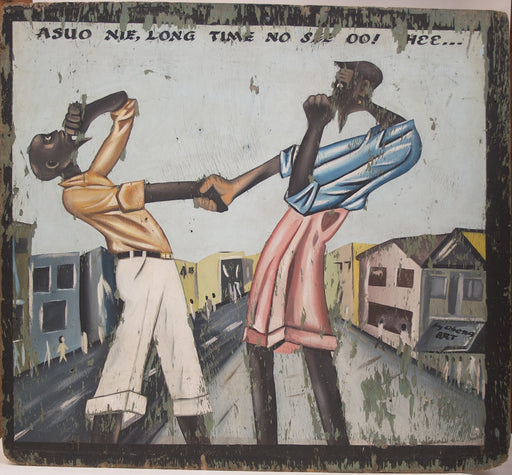 Commercial art – very large sign