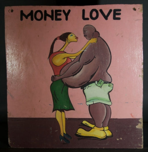 Commercial artist advertising sign