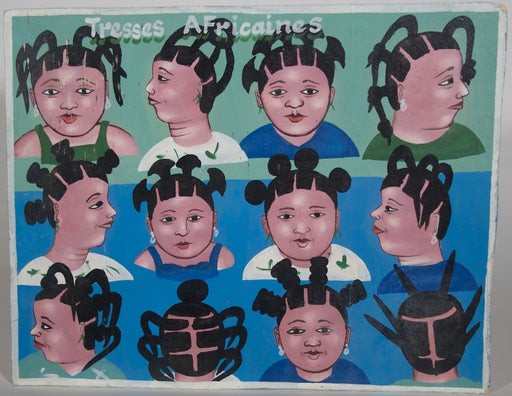 Large multiple head beauty salon sign